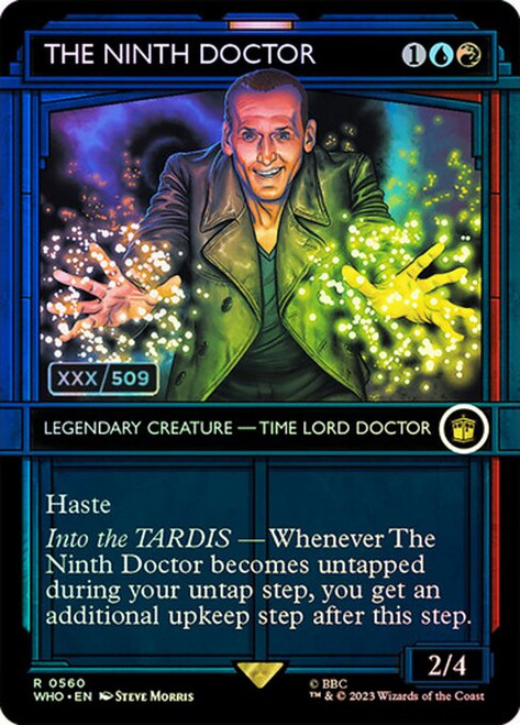 The Ninth Doctor (WHO) (Double Rainbow) (Showcase) (#560z)