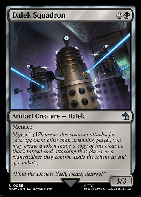 Dalek Squadron (WHO) (Foil) (#65)