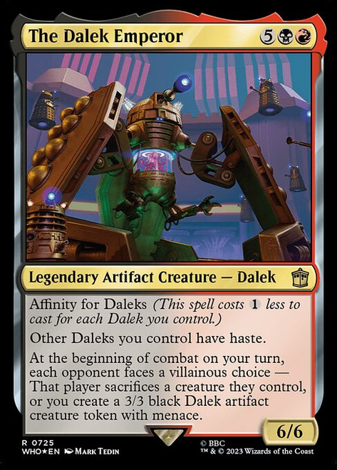 The Dalek Emperor (WHO) (SurgeFoil) (#725)