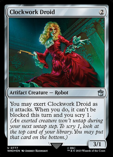 Clockwork Droid (WHO) (SurgeFoil) (#777)