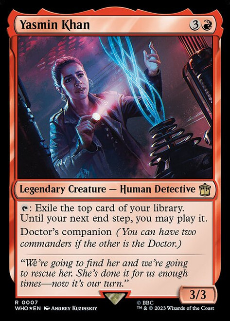 Yasmin Khan (WHO) (Foil) (#7)