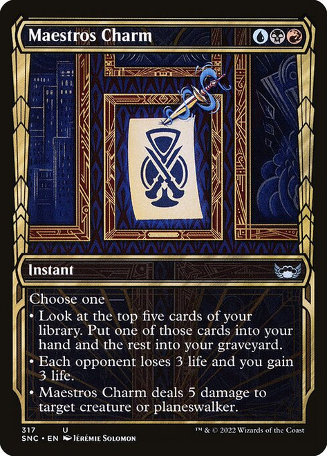 Maestros Charm (SNC) (Showcase) (#317)