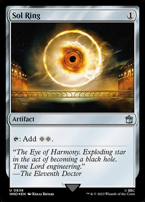 Sol Ring (WHO) (SurgeFoil) (#836)