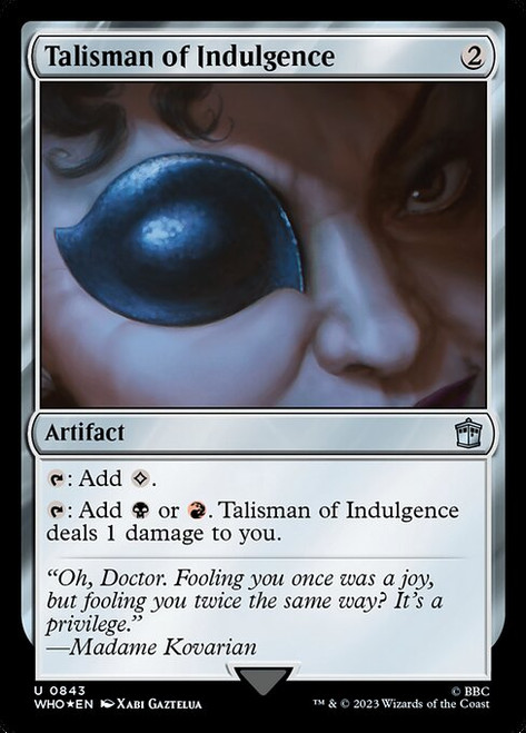 Talisman of Indulgence (WHO) (SurgeFoil) (#843)