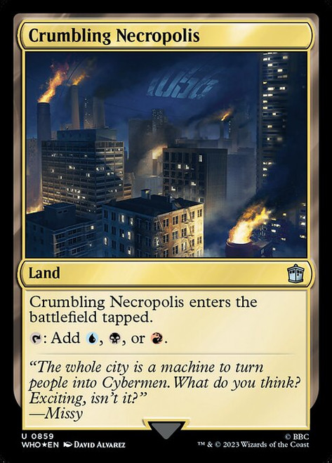 Crumbling Necropolis (WHO) (SurgeFoil) (#859)
