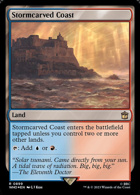 Stormcarved Coast (WHO) (SurgeFoil) (#899)