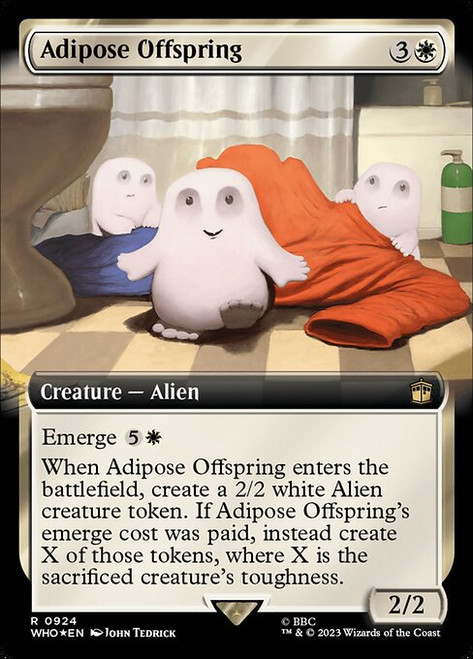 Adipose Offspring (WHO) (SurgeFoil) (Extended Art) (#924)