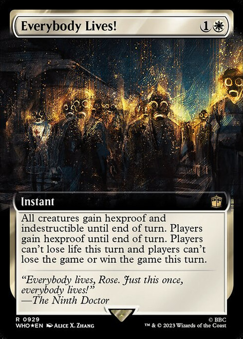 Everybody Lives! (WHO) (SurgeFoil) (Extended Art) (#929)