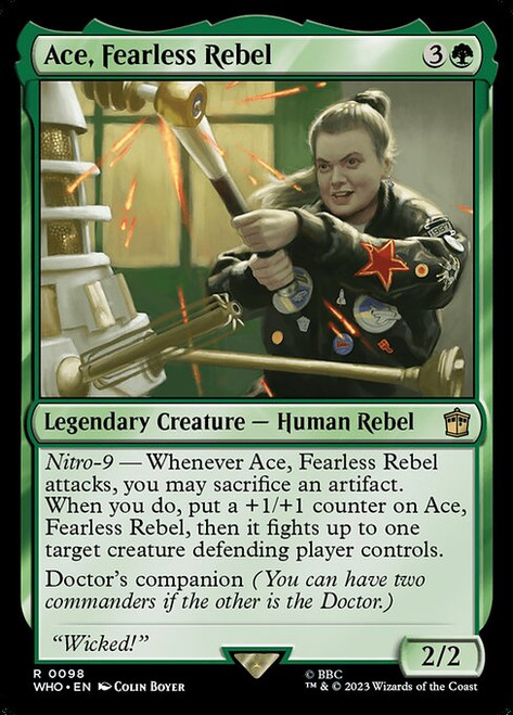 Ace, Fearless Rebel (WHO) (Foil) (#98)