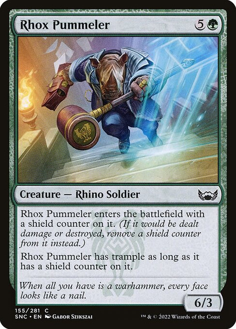 Rhox Pummeler (SNC) (Foil) (#155)