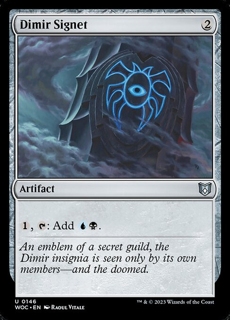 Dimir Signet (WOC) (#146)