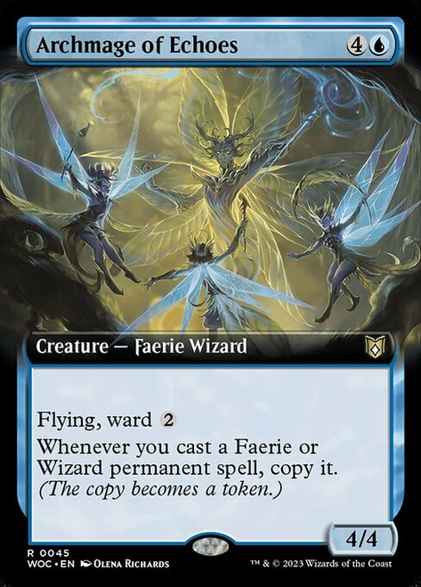 Archmage of Echoes (WOC) (Extended Art) (#45)