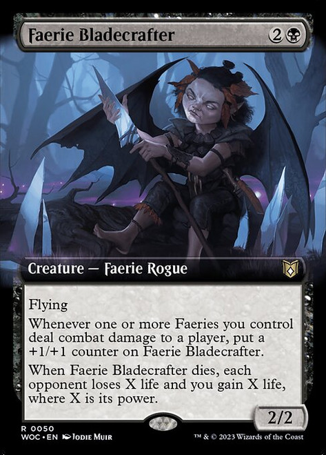 Faerie Bladecrafter (WOC) (Extended Art) (#50)