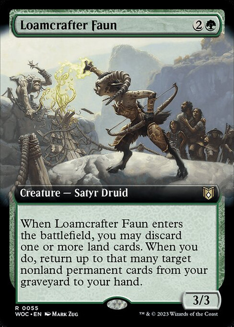 Loamcrafter Faun (WOC) (Extended Art) (#55)