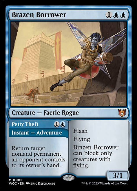 Brazen Borrower // Petty Theft (WOC) (#85)