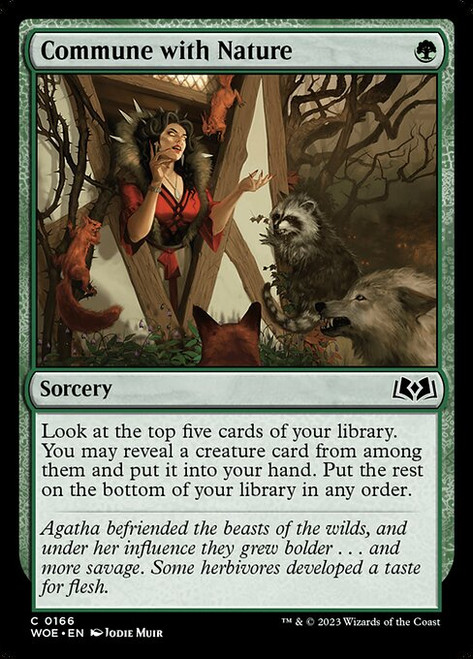 Commune with Nature (WOE) (Foil) (#166)