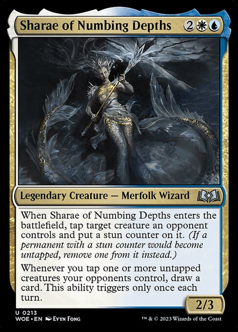 Sharae of Numbing Depths (WOE) (Foil) (#213)
