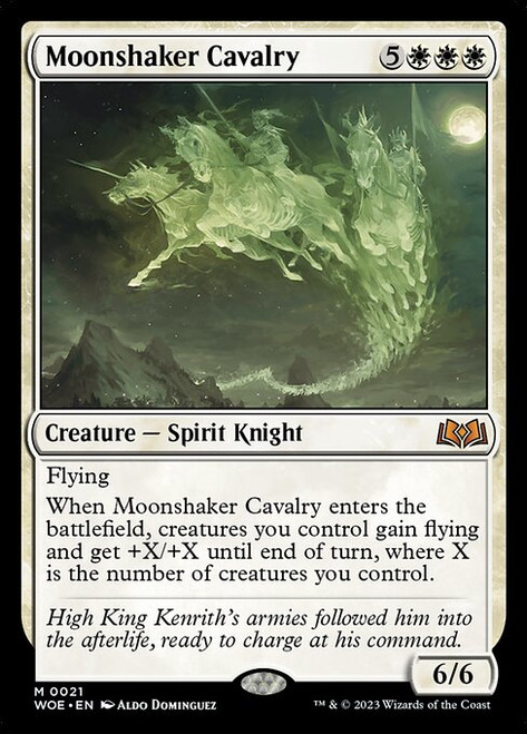 Moonshaker Cavalry (WOE) (Foil) (#21)