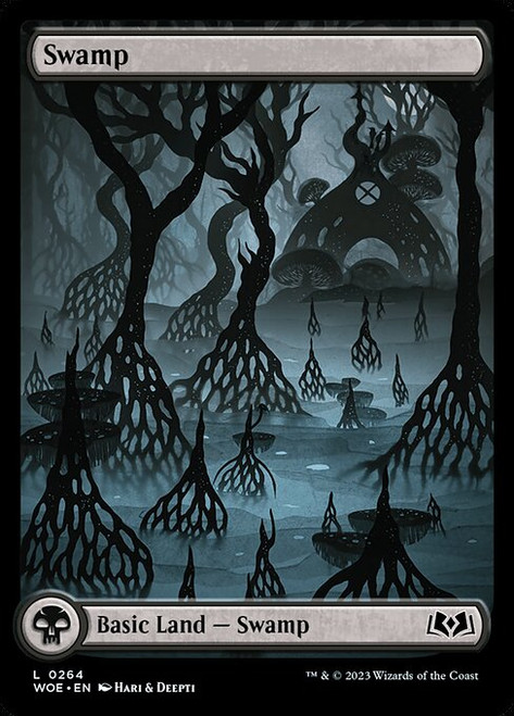 Swamp (WOE) (Foil) (Full Art) (#264)