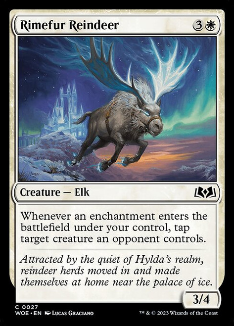 Rimefur Reindeer (WOE) (Foil) (#27)