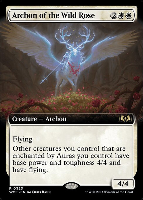 Archon of the Wild Rose (WOE) (Extended Art) (#323)