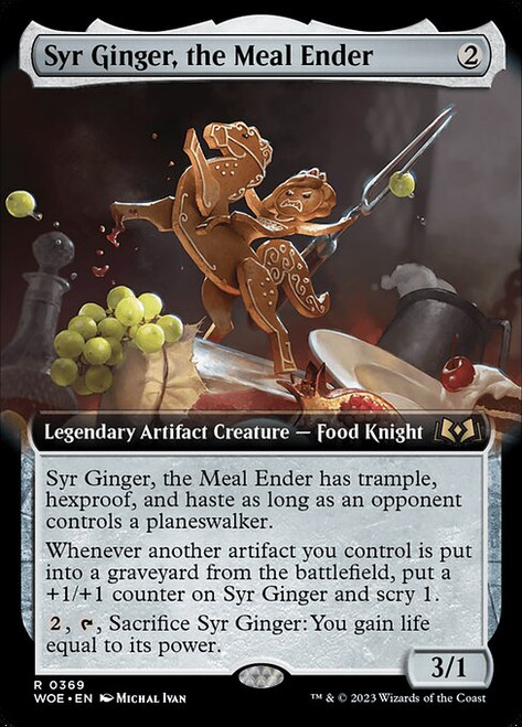 Syr Ginger, the Meal Ender (WOE) (Extended Art) (#369)