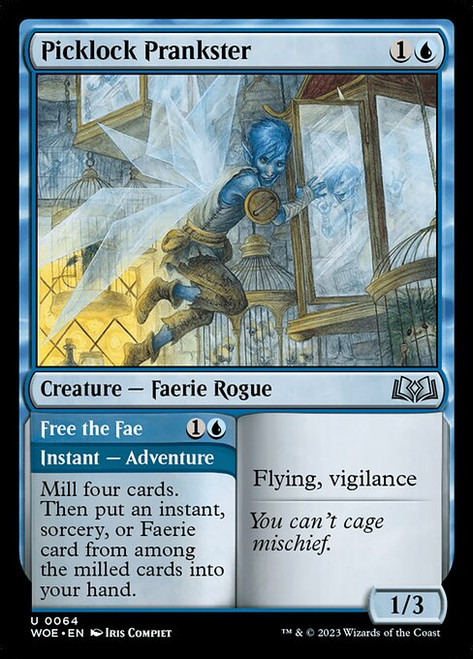 Picklock Prankster // Free the Fae (WOE) (Foil) (#64)