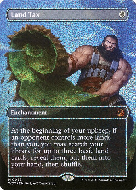 Land Tax (WOT) (Confettifoil) (Full Art) (#86)