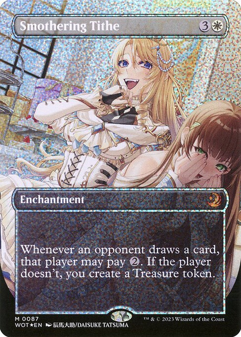 Smothering Tithe (WOT) (Confettifoil) (Full Art) (#87)