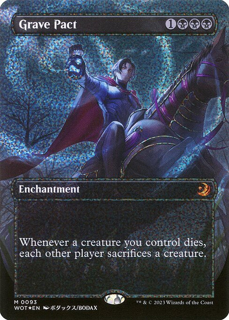 Grave Pact (WOT) (Confettifoil) (Full Art) (#93)