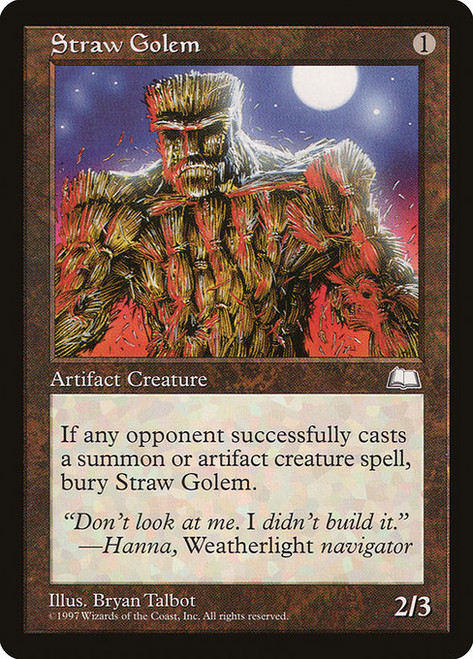 Straw Golem (WTH) (#158)