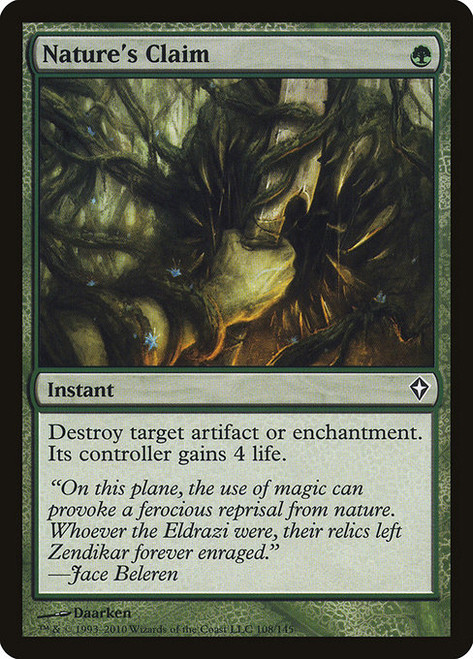 Nature's Claim (WWK) (Foil) (#108)
