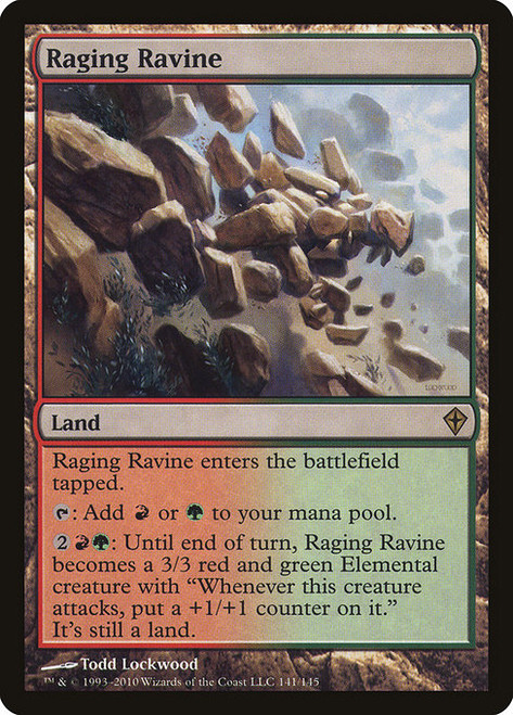 Raging Ravine (WWK) (Foil) (#141)