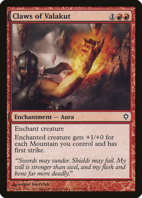 Claws of Valakut (WWK) (Foil) (#75)