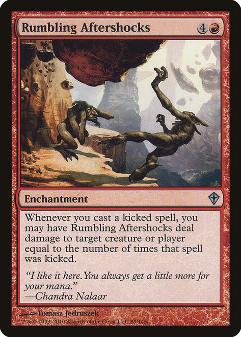 Rumbling Aftershocks (WWK) (Foil) (#89)