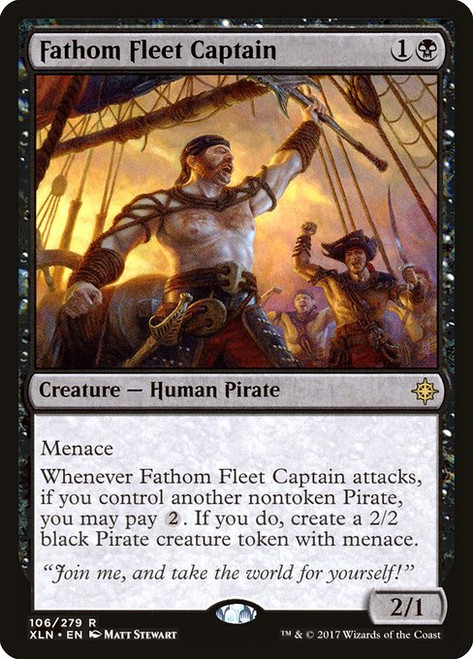 Fathom Fleet Captain (XLN) (Foil) (#106)