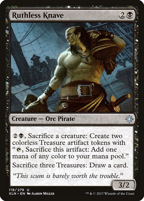 Ruthless Knave (XLN) (Foil) (#119)
