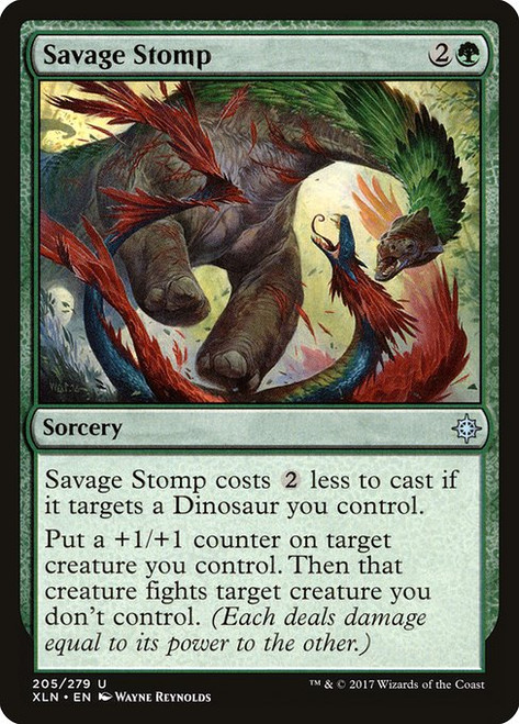 Savage Stomp (XLN) (Foil) (#205)