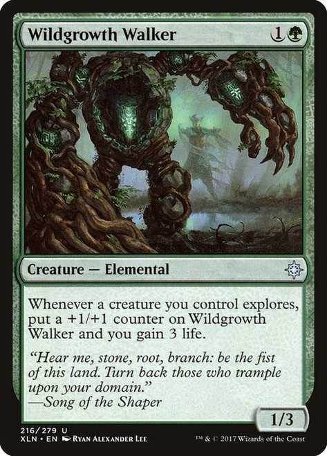 Wildgrowth Walker (XLN) (Foil) (#216)