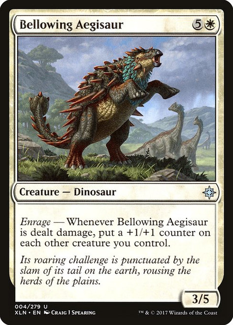 Bellowing Aegisaur (XLN) (Foil) (#4)