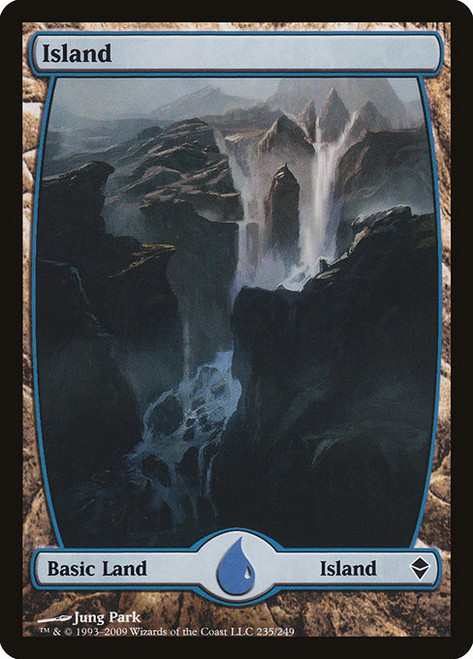 Island (ZEN) (Foil) (Full Art) (#235)