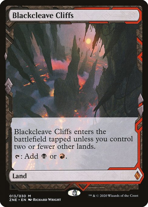 Blackcleave Cliffs (ZNE) (Foil) (#13)