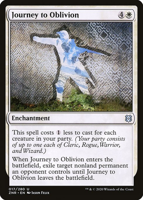 Journey to Oblivion (ZNR) (Foil) (#17)