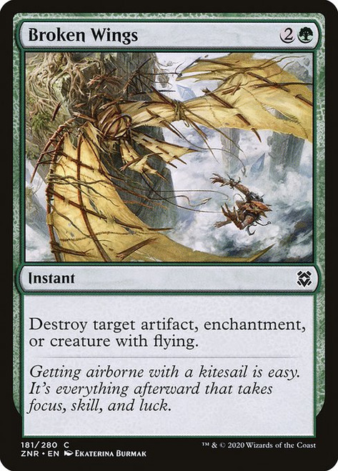 Broken Wings (ZNR) (Foil) (#181)