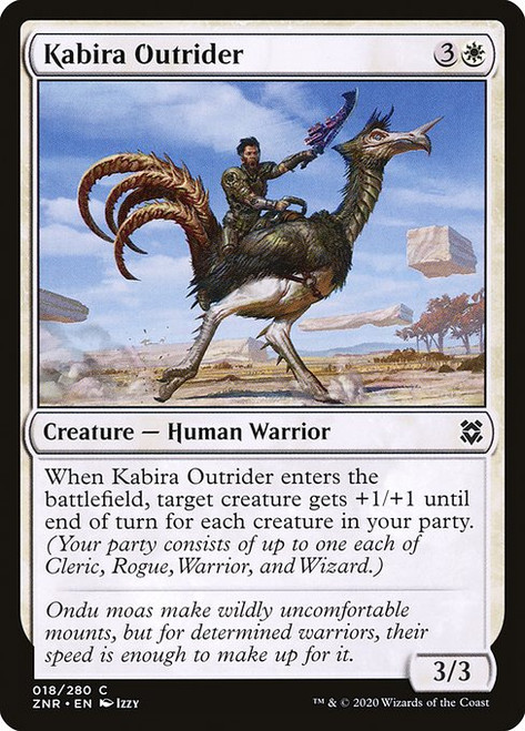 Kabira Outrider (ZNR) (Foil) (#18)