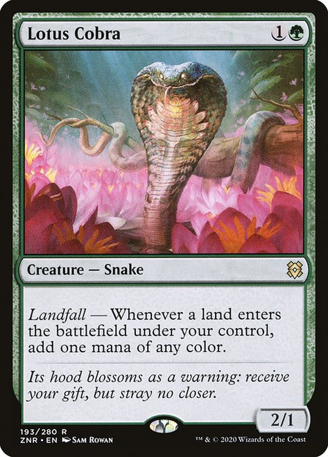Lotus Cobra (ZNR) (Foil) (#193)