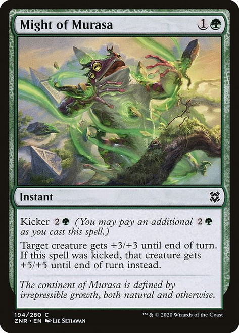 Might of Murasa (ZNR) (Foil) (#194)