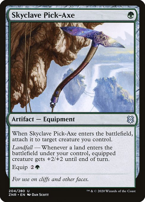 Skyclave Pick-Axe (ZNR) (Foil) (#204)