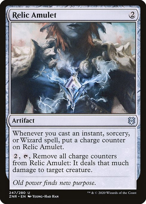 Relic Amulet (ZNR) (Foil) (#247)