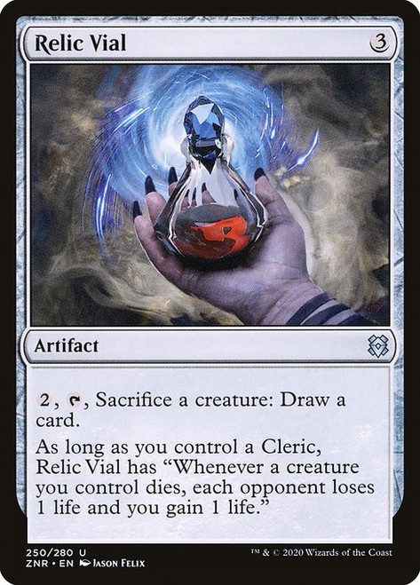 Relic Vial (ZNR) (#250)